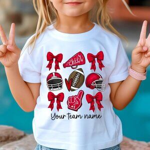 Custom Coquette Bow Shirt, Kids Shirt - Girl and boy